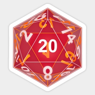 D20 Sticker